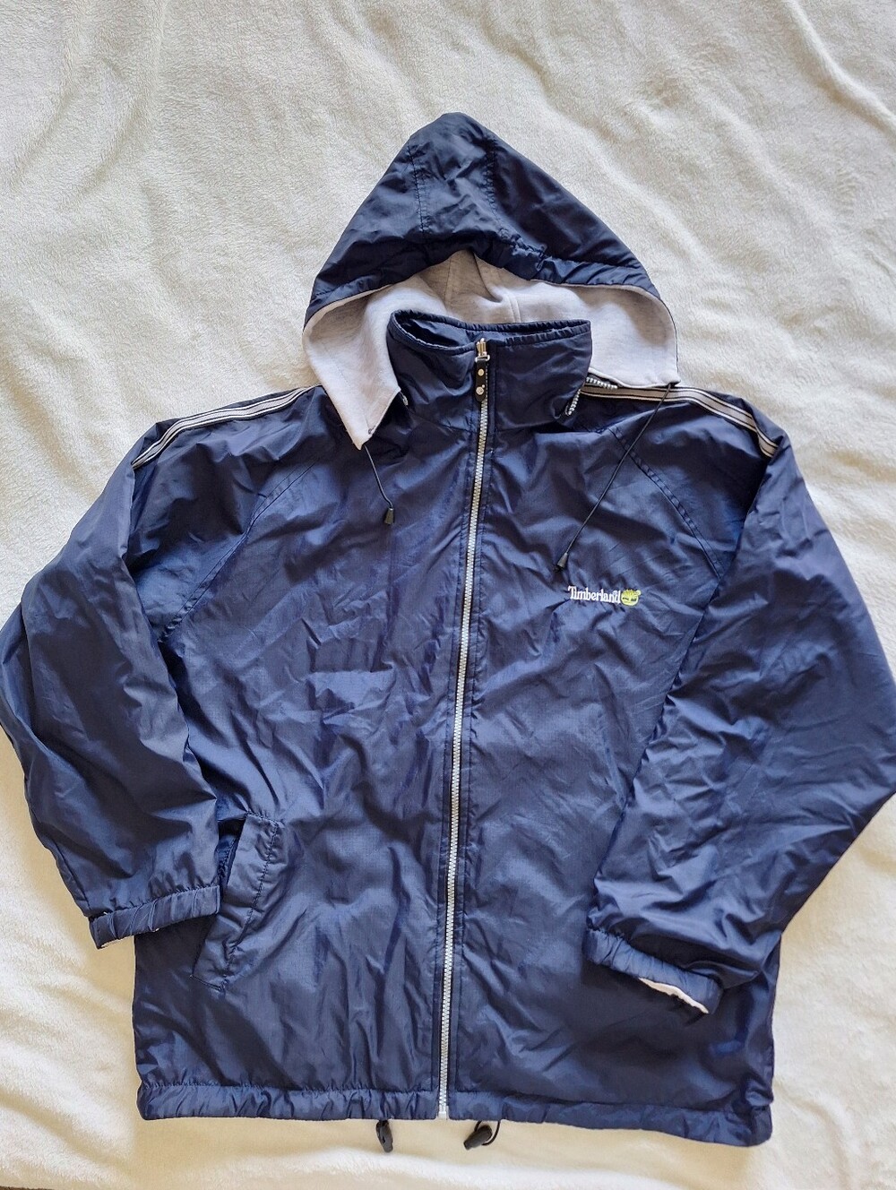 Vintage 90s Timberland Reversible Jacket Distressed Sun Faded Gorpcore Men's L